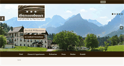 Desktop Screenshot of landhotel-gressenbauer.at